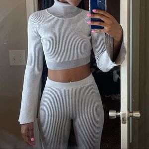 Women cropped/legging 2-piece